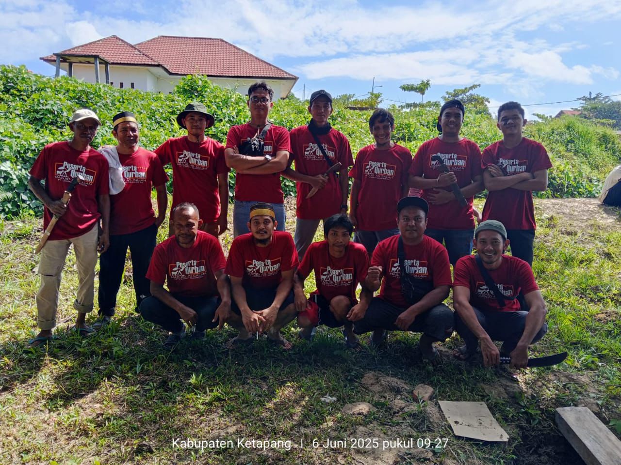 Kaos Panitia Qurban PT. Limpah Sejahtera Kalimantan Barat