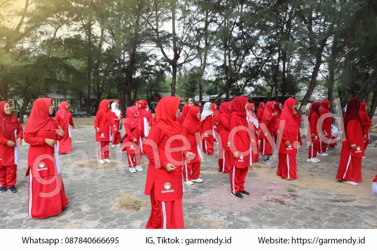 seragam kaos tunik wanita